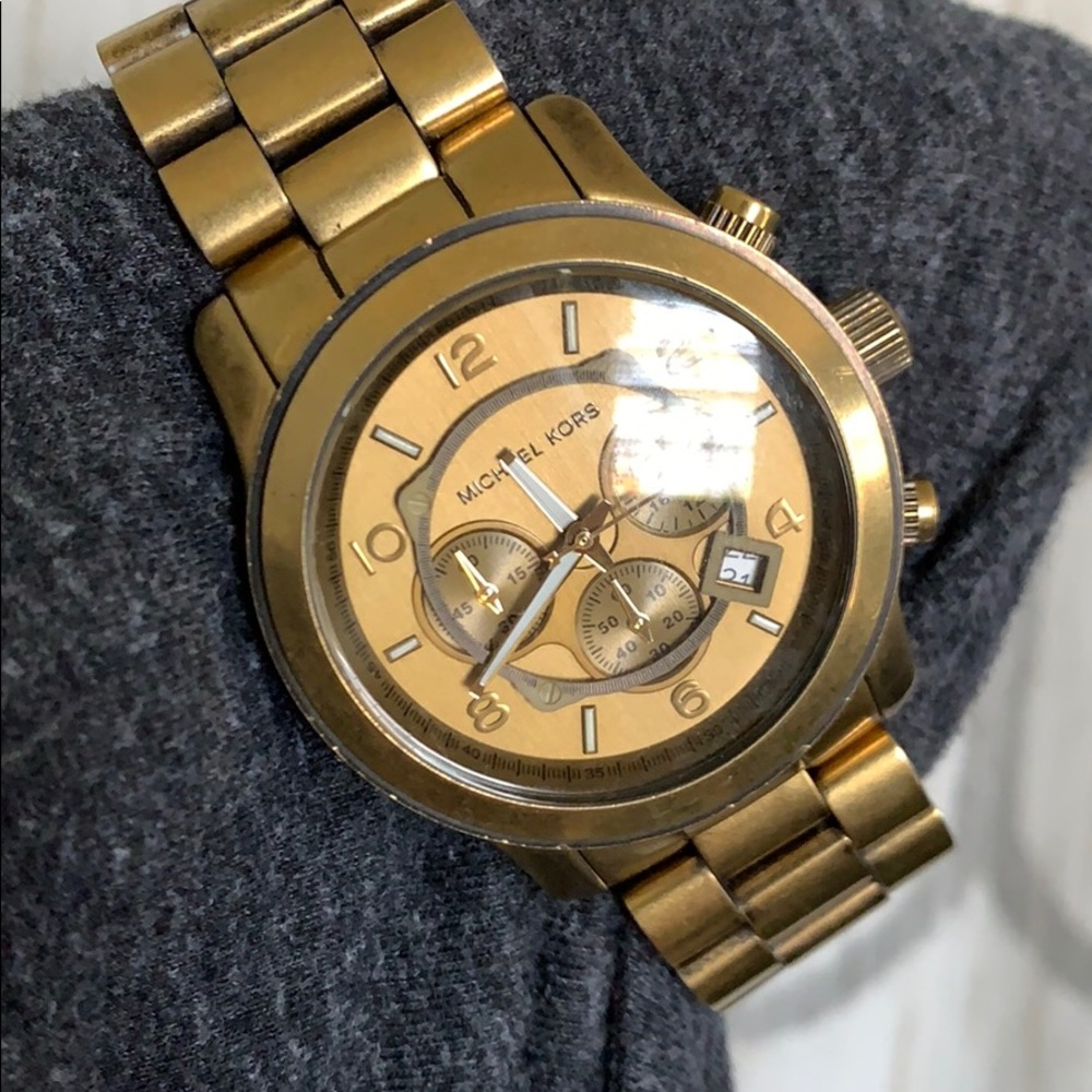 MICHAEL Michael Kors Gold Watch - Picture 4 of 6